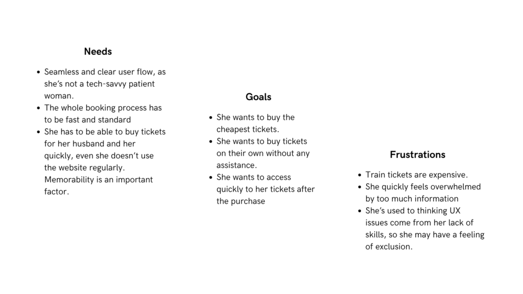 Black background related to SNCF Connect case study